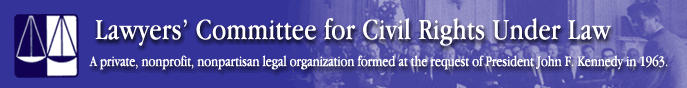 Lawyers' Committee for Civil Rights Under Law Banner